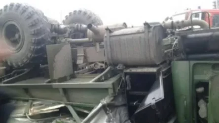 Լոռու մարզում հակերով բեռնված բեռնատար ավտոմեքենան շրջվել է. կան տուժածներ