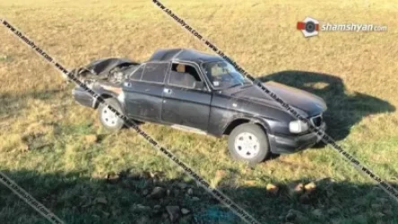 Արագածոտնի մարզում ավտովթարի է ենթարկվել Ապարանի թեմի առաջնորդը