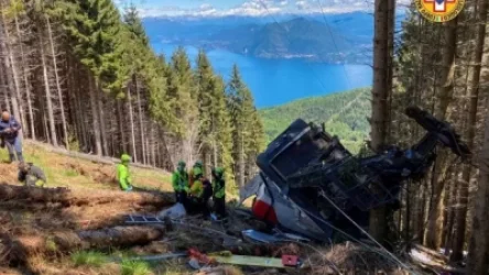 Իտալիայում ճոպանաքարշի կողաշրջման հետևանքով 8 մարդ է զոհվել. կան տուժածներ