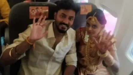 ԼՈՒՍԱՆԿԱՐ. Հնդկաստանում մի զույգ, շրջանցելու համար COVID19-ի սահմանափակումները, ինքնաթիռ է վարձակալել և բազմաթիվ հյուրերով պսակադրվել