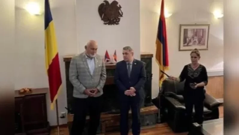 Ռումինիայում ՀՀ դեսպանությունում նշել են Հանրապետության օրը