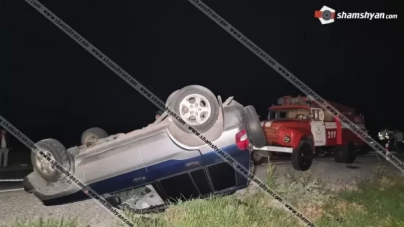 Խոշոր ավտովթար Կոտայքի մարզում, բախվել են Mercedes-ն ու Mitsubishi Pajero io-ն