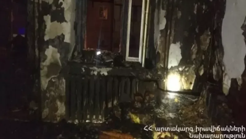 Հրդեհ` Գյումրիում․ փրկարարները տարահանել են 58-ամյա բնակչին