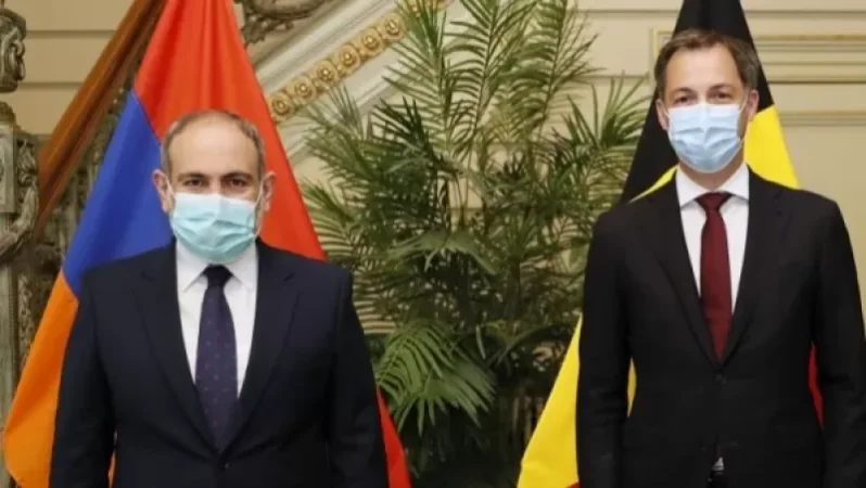 Նիկոլ Փաշինյանը հանդիպել է Բելգիայի վարչապետ Ալեքսանդր Դե Կրոյին