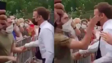 ՏԵՍԱՆՅՈՒԹ․ «Ամեն ինչ կարգին է, կոչ եմ անում դրան սահմանափակ նշանակություն տալ». Մակրոնը մեկնաբանել է ապտակ ստանալու միջադեպը