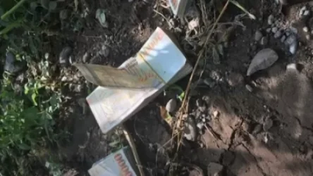 ՏԵՍԱՆՅՈՒԹ. Ոստիկաններին տեսնելով՝ բակ են նետել ընտրակաշառքի գումարը. մանրամասներ