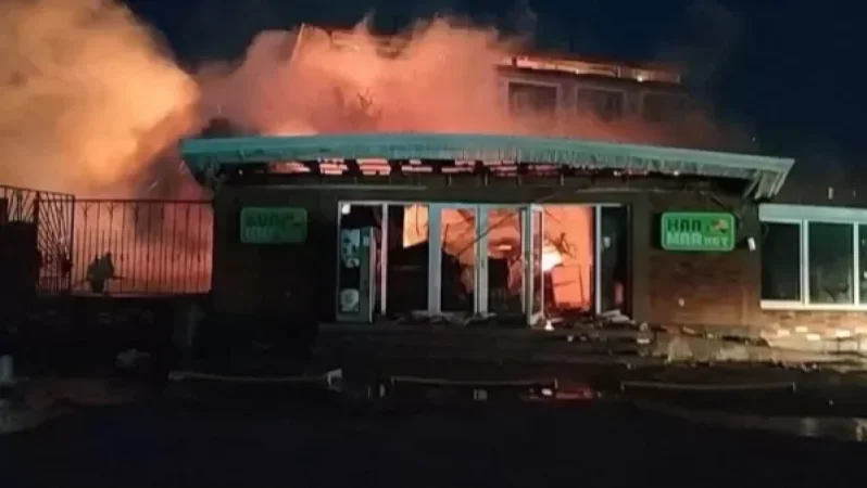 Խոշոր հրդեհ Երևանի Վահագնի թաղամասում․ «1 ԲԻՍ» կանչ է հայտարարվել