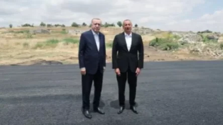 Լուսանկարներ․ Իլհամ Ալիևը Ֆիզուլիում (Վարանդա) դիմավորել է Ռեջեփ Թայիփ Էրդողանին