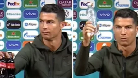 ՏԵՍԱՆՅՈՒԹ. Ռոնալդուն ասուլիսի ժամանակ սեղանից հեռացրել է զովացուցիչ ըմպելիքը