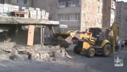 ՏԵՍԱՆՅՈՒԹ․ Երեկ ապօրինի կառույցներ են ապամոնտաժվել Նոր Նորք վարչական շրջանում