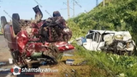 Գեղարքունիքի մարզում. բախվել են «07»-ն ու փայտով բարձված Ford Transit-ը, վերջինս կողաշրջվել է. կա 1 զոհ, 1 վիրավոր