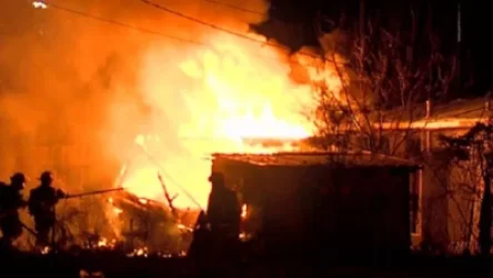 Վերին Չարբախի տներից մեկում հրդեհ է բռնկվել