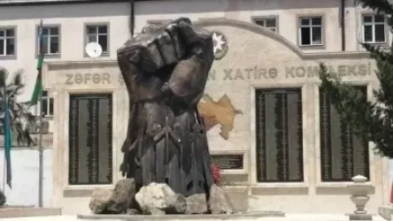 Ադրբեջանը Հադրութում տեղադրել է «Երկաթե բռուցք» հուշարձանը