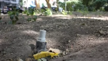 Շինաշխատանքները դեռ չավարտված, պուրակից գողացել են տեղադրված 17 ցայտիչ, իսկ մնացածը` կոտրել կամ վնասել