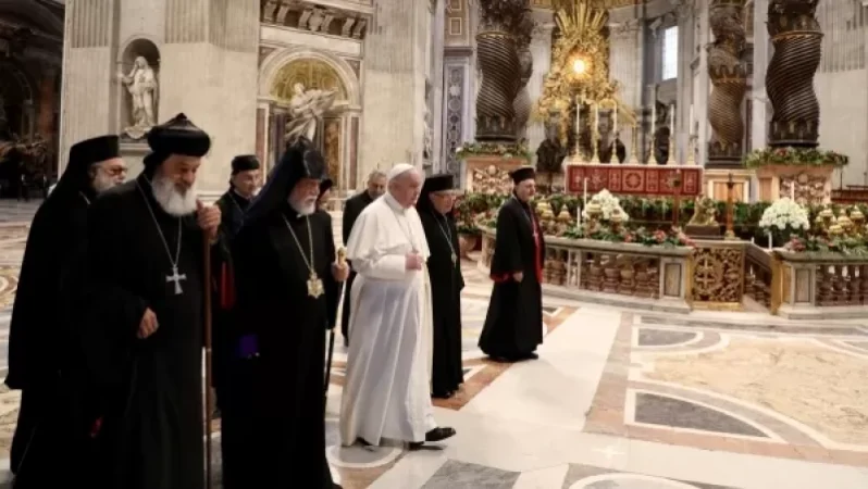 Հռոմի պապն ու Արամ Ա Կաթողիկոսը հանդիպել են