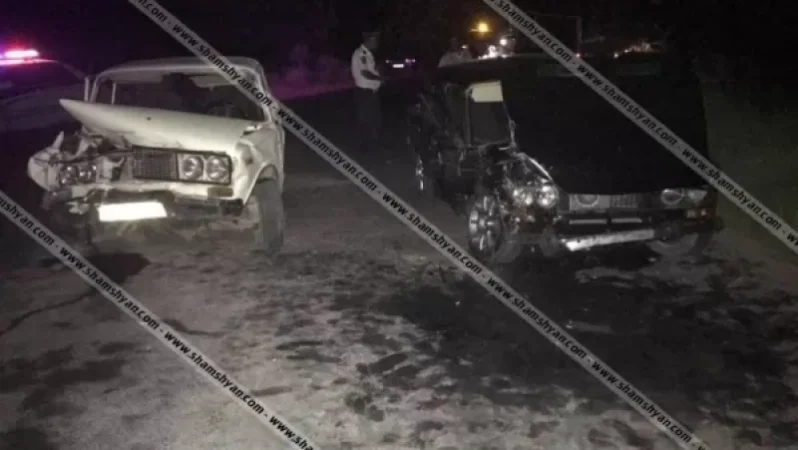 Ավտովթար է տեղի ունեցել Արարատի մարզում․ վարորդներն ու ուղևորները տեղափոխվել են բուժկենտրոն