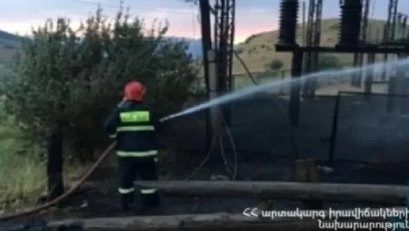 Հրդեհ՝ «Որոտան-2» էլեկտրական ենթակայանում