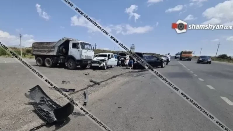 Խոշոր վթար «Տառերի պուրակի» մոտ․ կա 6 վիրավոր