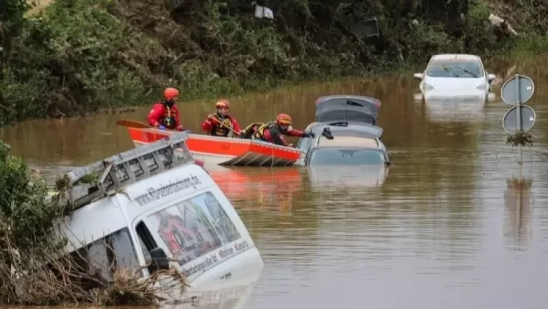 Germany Declares State of Emergency and Military Disaster Mode Due to Floods and Landslides in the West