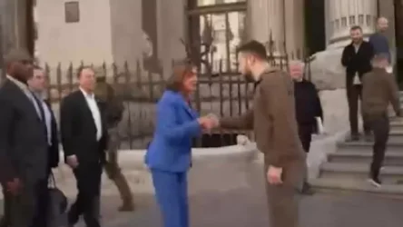 ՏԵՍԱՆՅՈՒԹ․ Զելենսկին հրապարակել է իր և Նենսի Փելոսիի հանդիպման կադրերը