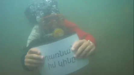 ՏԵՍԱՆՅՈՒԹ. «Կդառնա՞ս իմ կինը». ամուսնության առաջարկ` Սևանի հատակին