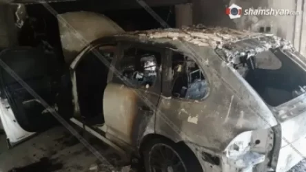 Արտակարգ դեպք․ Porsche Cayenne ավտոմեքենան ամբողջովին վերածվել է մոխրակույտի. Shamshyan com