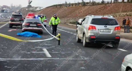 ԼՈՒՍԱՆԿԱՐՆԵՐ․ Վրաերթ՝ Կոտայքում. հետիոտնը տեղում մահացել է