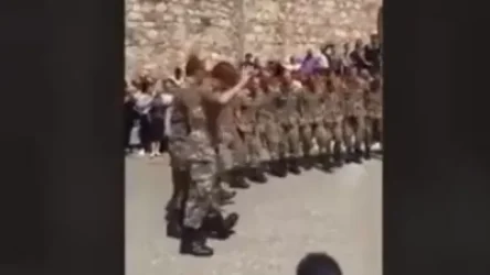 ՏԵՍԱՆՅՈՒԹ. Նորակոչիկները երդումից հետո պար են բռնել Խոր Վիրապում