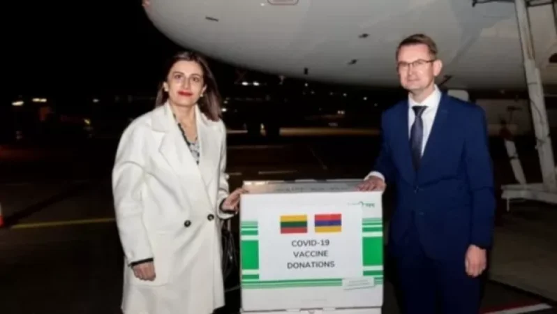 Լիտվան Հայաստանին է տրամադրել «Մոդերնա»-ի արտադրության 50 հազար դեղաչափ պատվաստանյութ