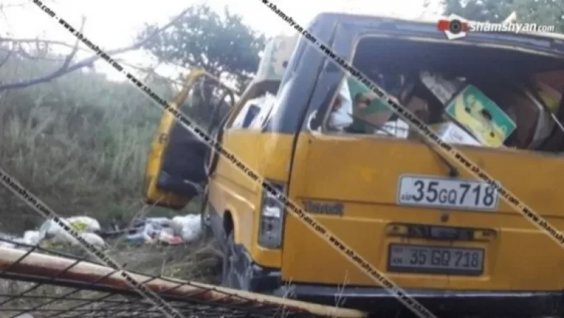 Լոռու մարզում 28-ամյա վարորդը Ford Transit-ով բախվել է գազատար խողովակին և հայտնվել ձորակում. կան վիրավորներ