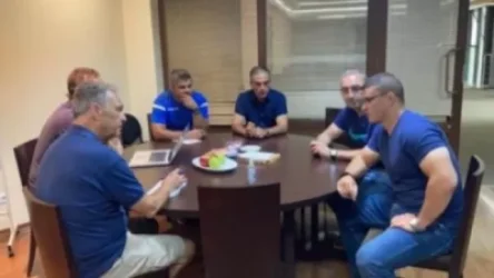 Կապառոսը հանդիպել է «Նորավանքի» մարզիչների հետ