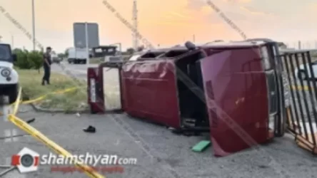 ՎԱԶ 2104-ը կողաշրջվել է, կա 5 վիրավոր