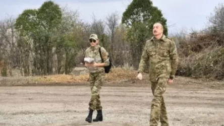 Ալիևներն այցելել են Քարվաճառ և Քաշաթաղ, մասնակցել Բերձորի միջազգային օդանավակայանի հիմնարկեքին