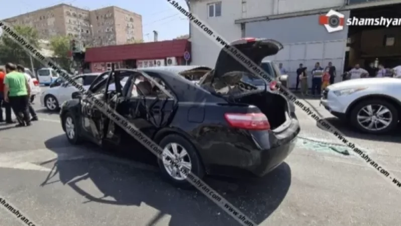 Նոր մանրամասներ՝ Մալաթիայի շուկայի մոտ Toyota Camry-ում առաջացած պայթյունից