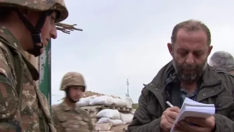 Ալիևը դիմացը տեսնում է մի ազգ, որը չի ուզում իր սահմանը պաշտպանել ու սրան-նրան է հրավիրում սահմանը պաշտպանելու. Բաղդասարյան