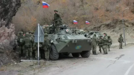 Ռուս խաղաղապահները վարժանքներ են անցկացնում Արցախում