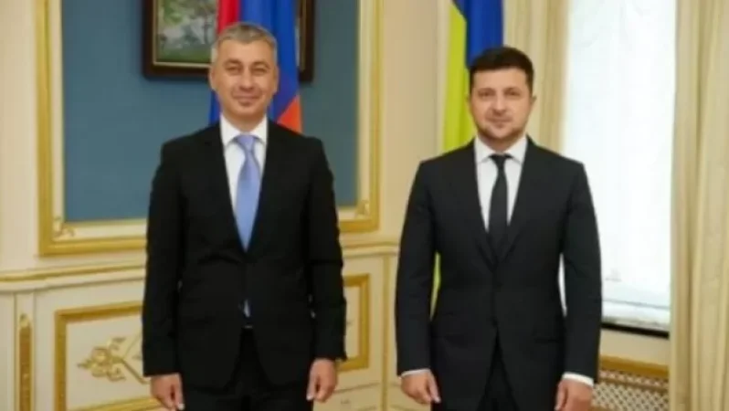 Ուկրաինայում ՀՀ դեսպանը հանդիպել է Վոլոդիմիր Զելենսկուն