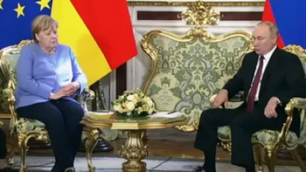 ՏԵՍԱՆՅՈՒԹ. Մերկելի հեռախոսազանգն ընդհատել է Պուտինի ելույթը