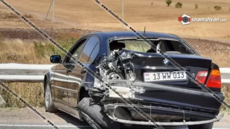 Սյունիքում բախվել են BMW-ն ու Ford Transit–ը, որը հայտնվել է գազալցակայանի տարածքում․ shamshyan.com