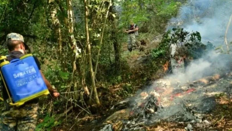 Արցախի Տոնաշեն համայնքի անտառներում բռնկված հրդեհը մարել չի հաջողվում. ԱԻՊԾ