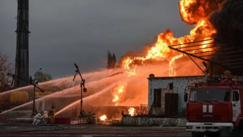 ԱԹՍ-ների գրոհի հետևանքով Կուբանի նավթաբազայում երեք ցիստեռն է բռնկվել. տուժածներ կան