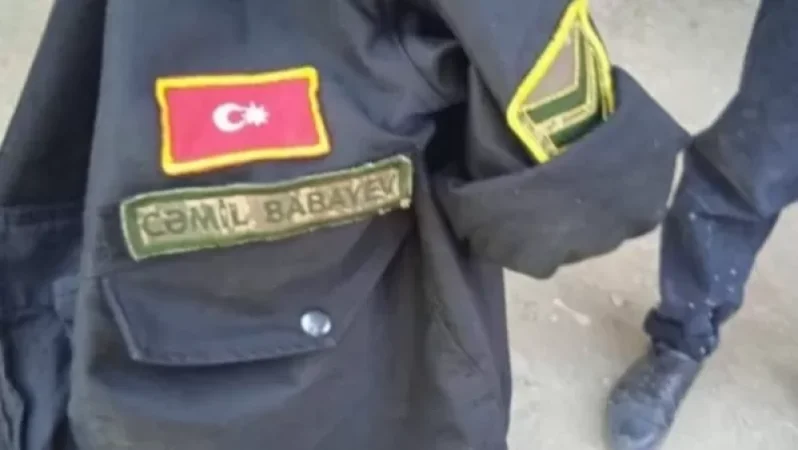 Photos: An Azerbaijani Found in a Martakert Home, Clothing Confirms Identity