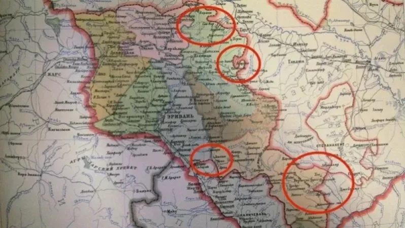 ԼՈՒՍԱՆԿԱՐ․ Այս նկարում որտե՞ղ եք տեսնում ադրբեջանական անկլավներ կամ հարևան հանրապետության տարածքով անցնող մայրուղի․ քարտեզ