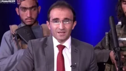 ՏԵՍԱՆՅՈՒԹ. Ինչպես է աֆղան հեռուստամեկնաբանը լուրերն ընթերցում՝ «Թալիբանի» զինված գրոհայիններով շրջապատված