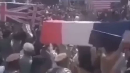 ՏԵՍԱՆՅՈՒԹ․ «Թալիբանի» կողմնակիցները «հուղարկավորել» են ԱՄՆ-ին, ՆԱՏՕ-ին, Բրիտանիային և Ֆրանսիային