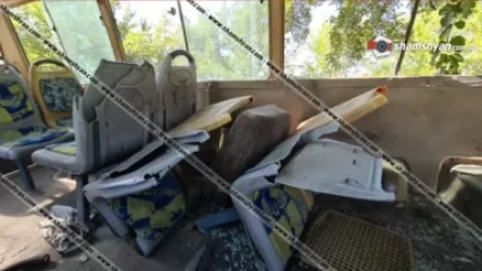 Մխչյան-Բյուրավան ճանապարհին ավտոբուսի վթարից լուսանկարներ են հրապարակվել