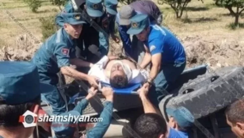 Կոտայքի մարզում բախվել են Ford-ն ու աղբ տեղափոխող ЗИЛ 130-ը. վերջինս կողաշրջվել է. կա 3 վիրավոր