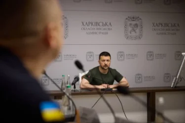 Լայնածավալ հարվածներից մեկ օր անց. Զելենսկին ժամանել է Խարկով