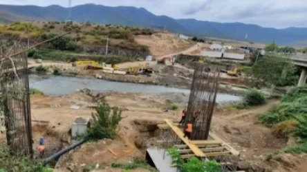 Դեբեդի վրայով Հայաստան-Վրաստան նոր կամրջի շինարարությունը ակտիվ ընթացքի մեջ է