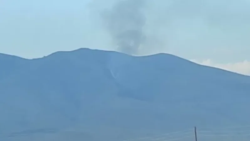 Հրդեհ՝ Արա լեռան լանջին. 3 մարտական հաշվարկ դեպքի վայր է մեկնել